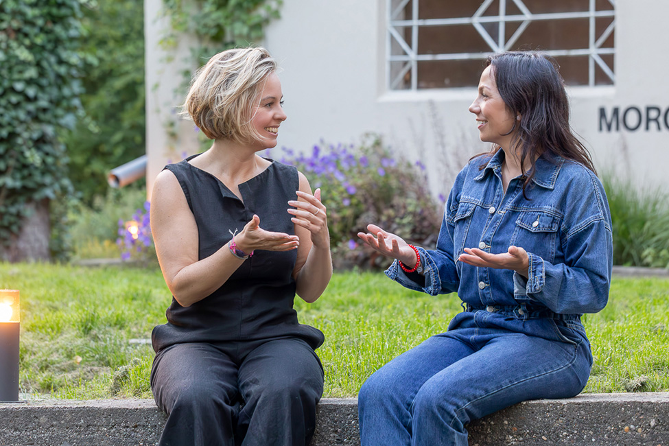 Coaching Nina und Silvia